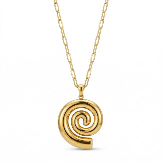 Radiant Spiral Necklace