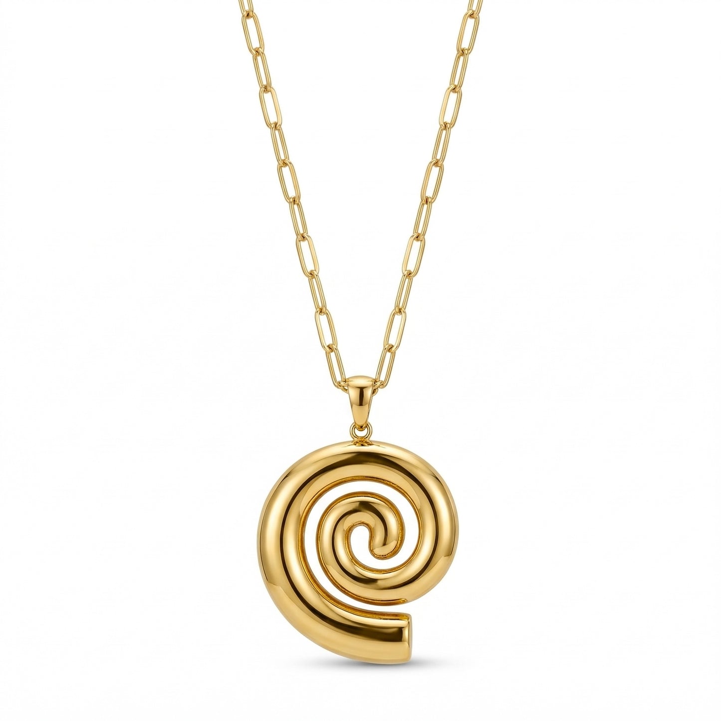 Radiant Spiral Necklace