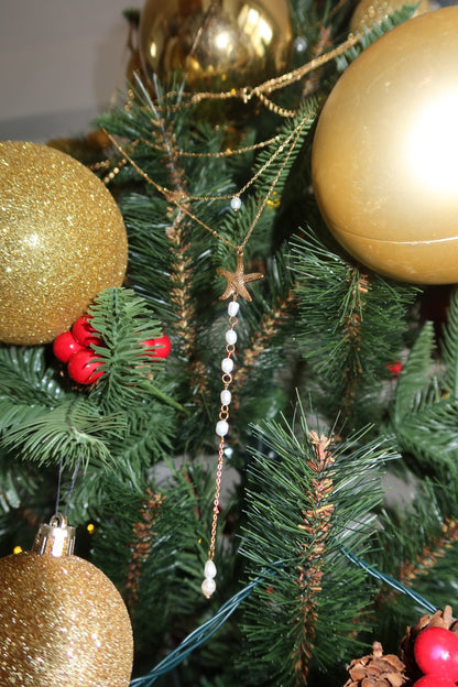 3 Sea’s Pearlestar Layered Necklace