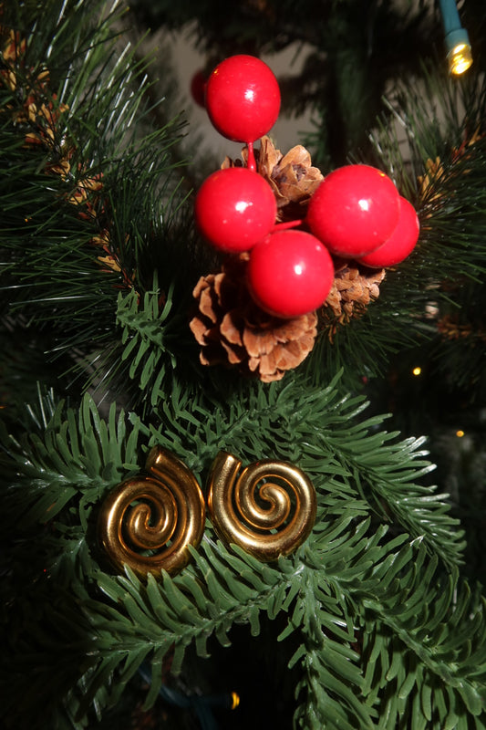 Radiant Spiral Earrings