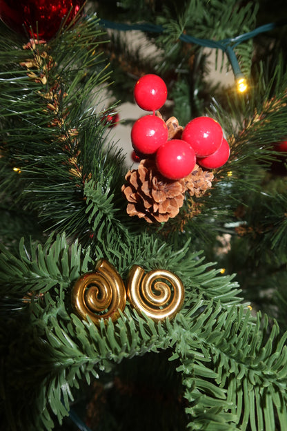 Radiant Spiral Earrings