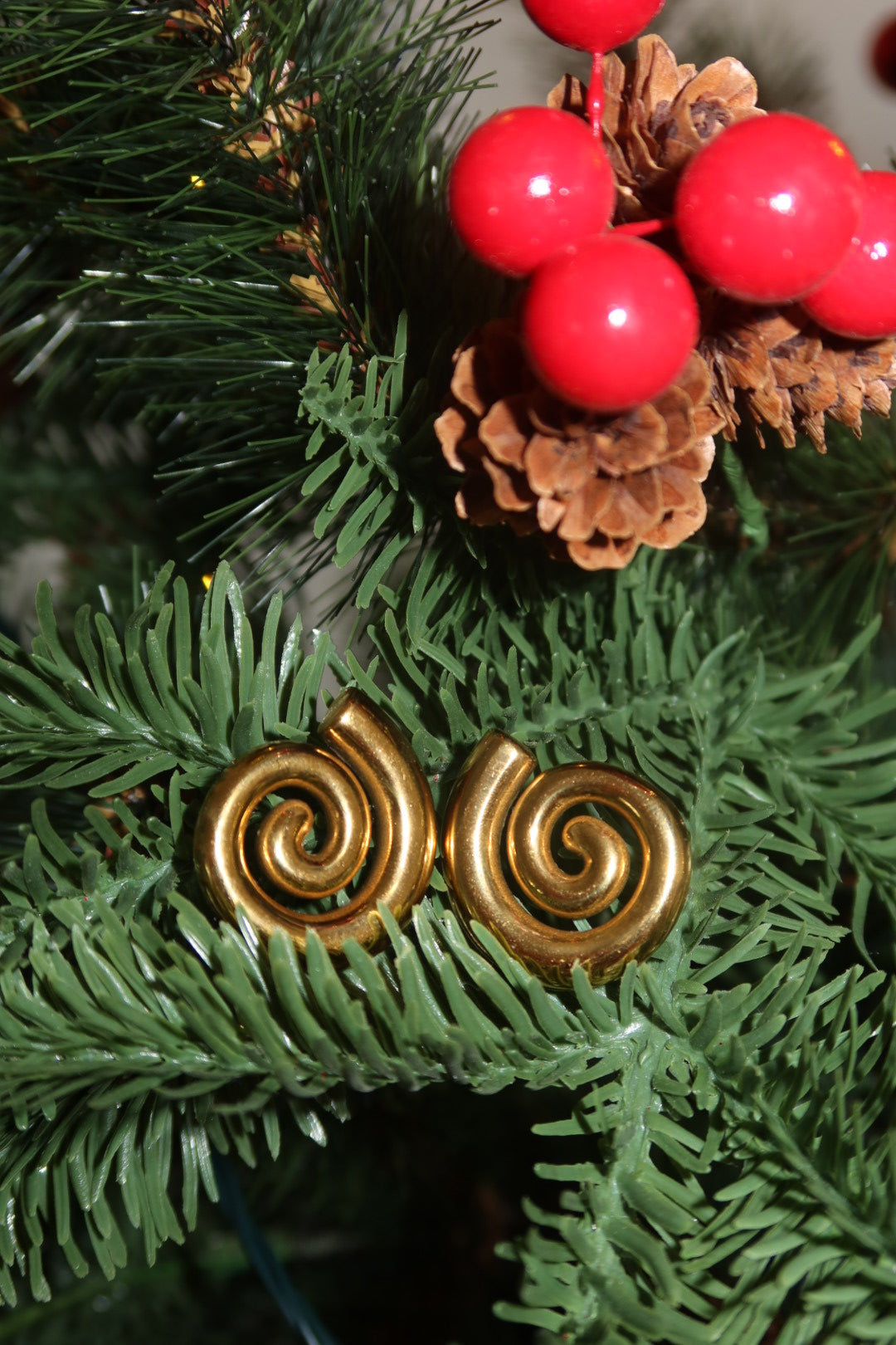 Radiant Spiral Earrings