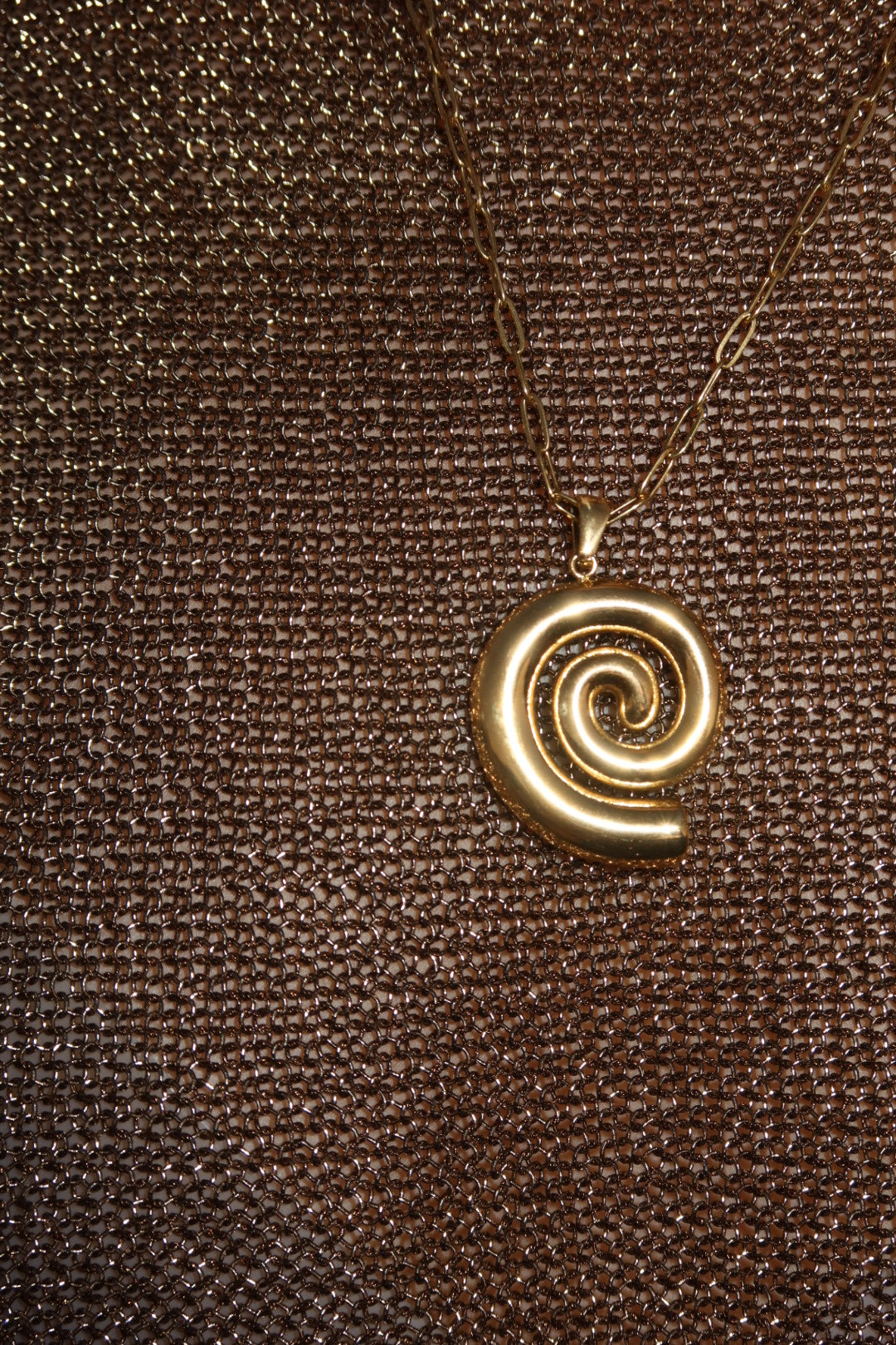 Radiant Spiral Necklace