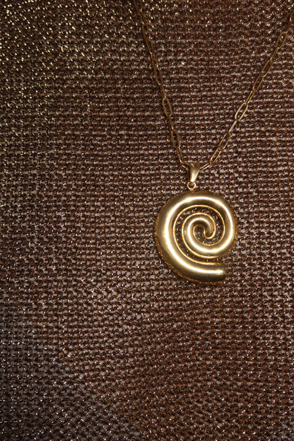 Radiant Spiral Necklace