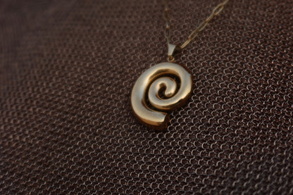 Radiant Spiral Necklace