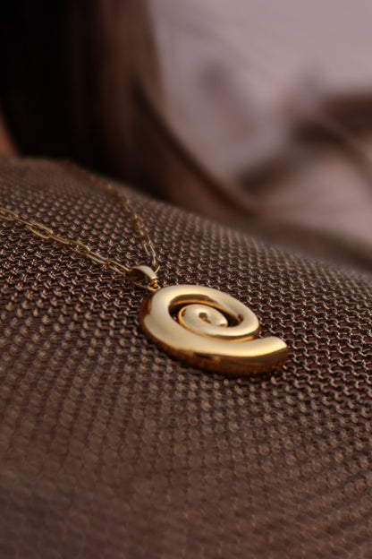 Radiant Spiral Necklace