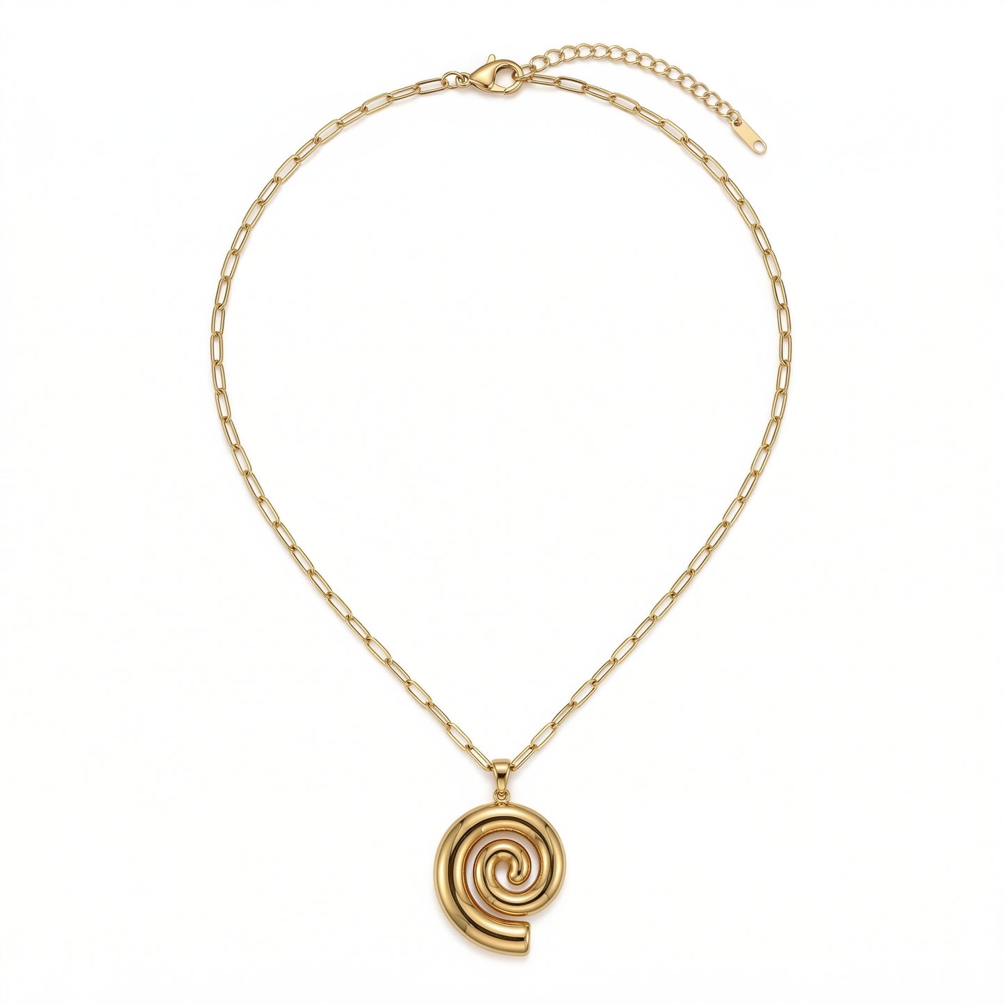 Radiant Spiral Necklace