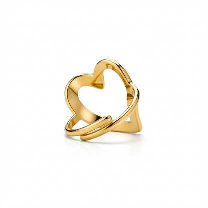Heart of Gold Ring