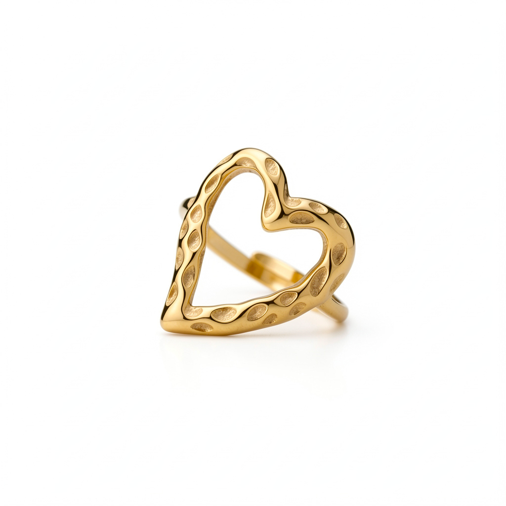 Heart of Gold Ring